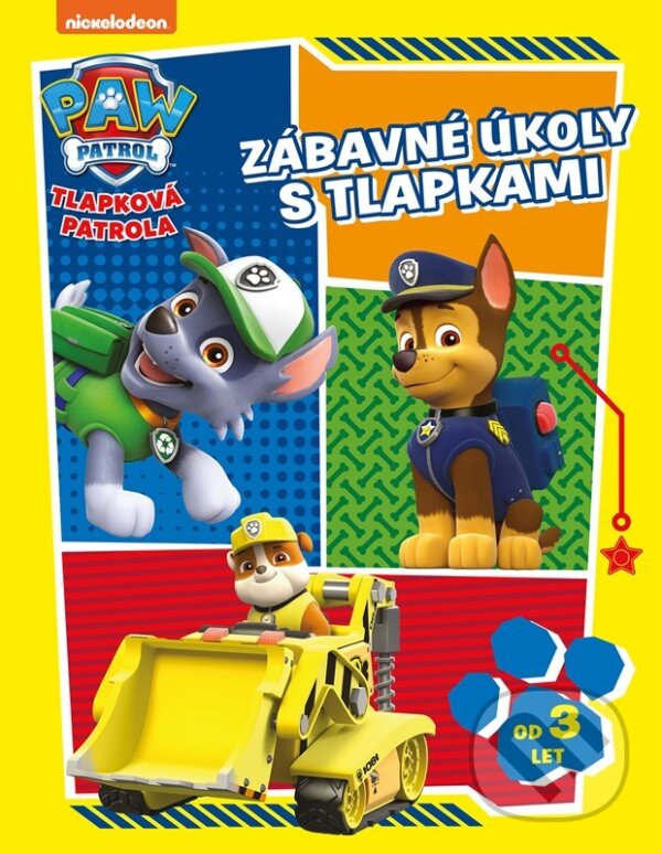 Levně Tlapková patrola - Zábavné úkoly s tlapkami - Kolektiv - kniha z kategorie Hravé úlohy