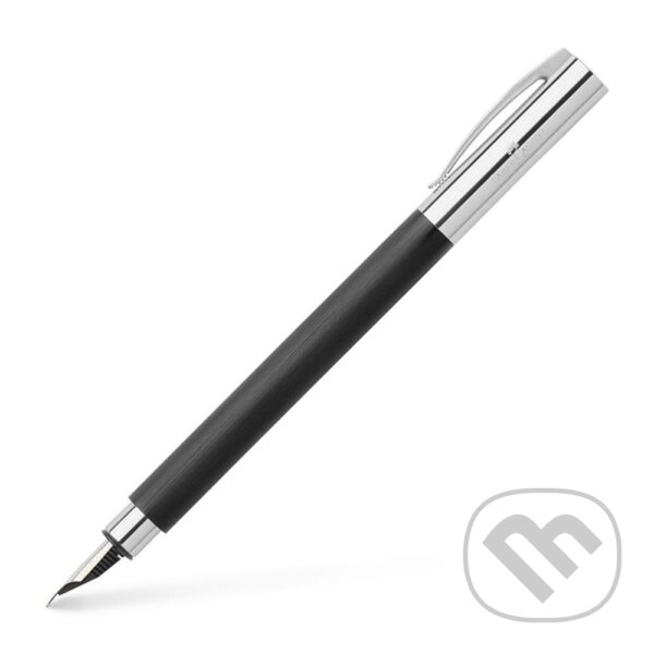 Levně Ambition resin čierna M, plniace pero