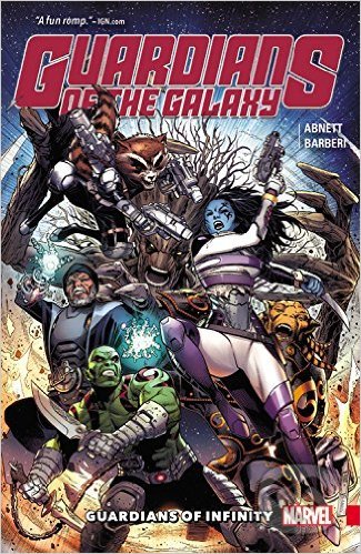 Kniha Guardians of the Galaxy: Guardians of Infinity
