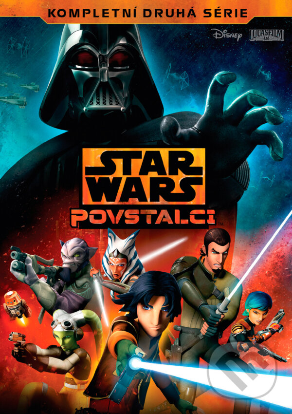 Levně Star Wars: Povstalci 2. série (4 DVD) - Steward Lee, David Filoni, Steven G.Lee, Justin Ridge - film z kategorie Animované filmy