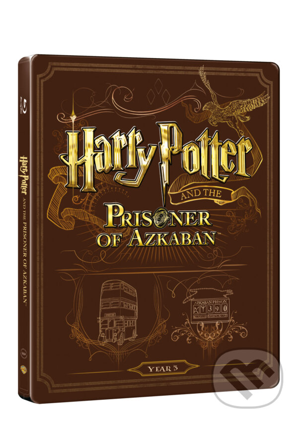 Harry Potter a vězeň z Azkabanu Steelbook - Alfonso Cuarón, Magicbox, 2016