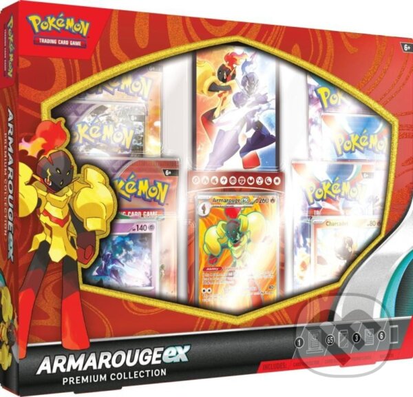 Spoločenská hra: Pokémon TCG: Armarouge ex Premium Collection (Pokemon). Pokemon, 2024