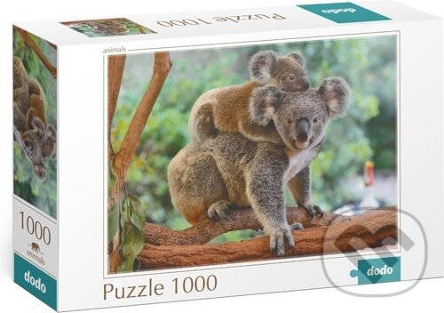 Levně Koala s mládětem (1000 dílků) - puzzle z kategorie Zvieratá