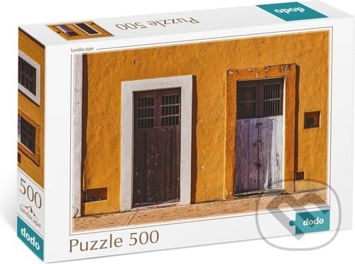 Levně Žlutý dům - puzzle z kategorie Mestá a stavby