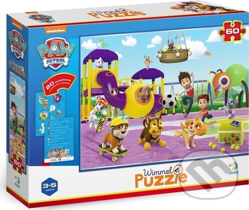 Levně Tlapková patrola Na procházce (60 dílků) - puzzle z kategorie 15 – 60 dielikov