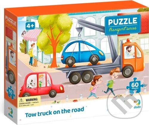Levně Odtahový vůz (60 dílků) - puzzle z kategorie 15 – 60 dielikov