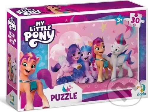 Levně My Little Pony Dobrá parta (30 dílků) - puzzle z kategorie 15 – 60 dielikov