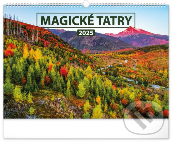 Nástenný kalendár Magické Tatry 2025, Notique, 2024