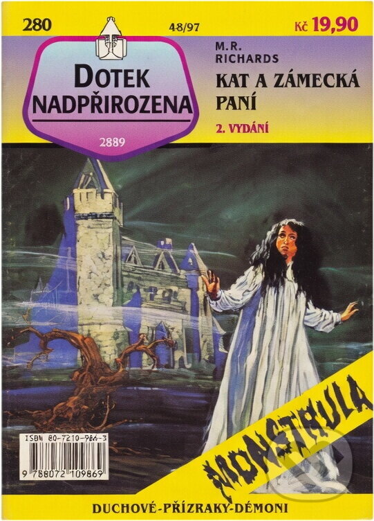 Kniha: Kat a zámecká paní (M. R. Richards). , 1997
