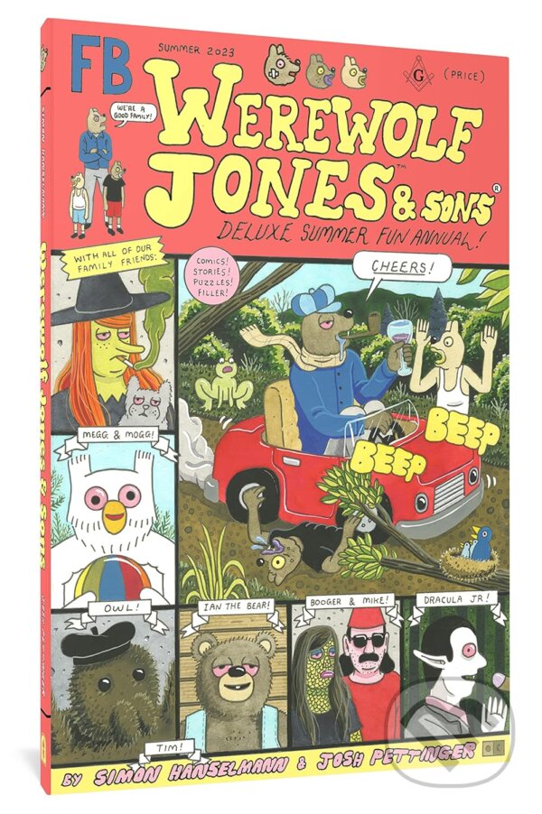 Levně Werewolf Jones Sons (Deluxe Summer Fun Annual) - Josh Pettinger, Simon Hanselmann - kniha z kategorie Komiksy