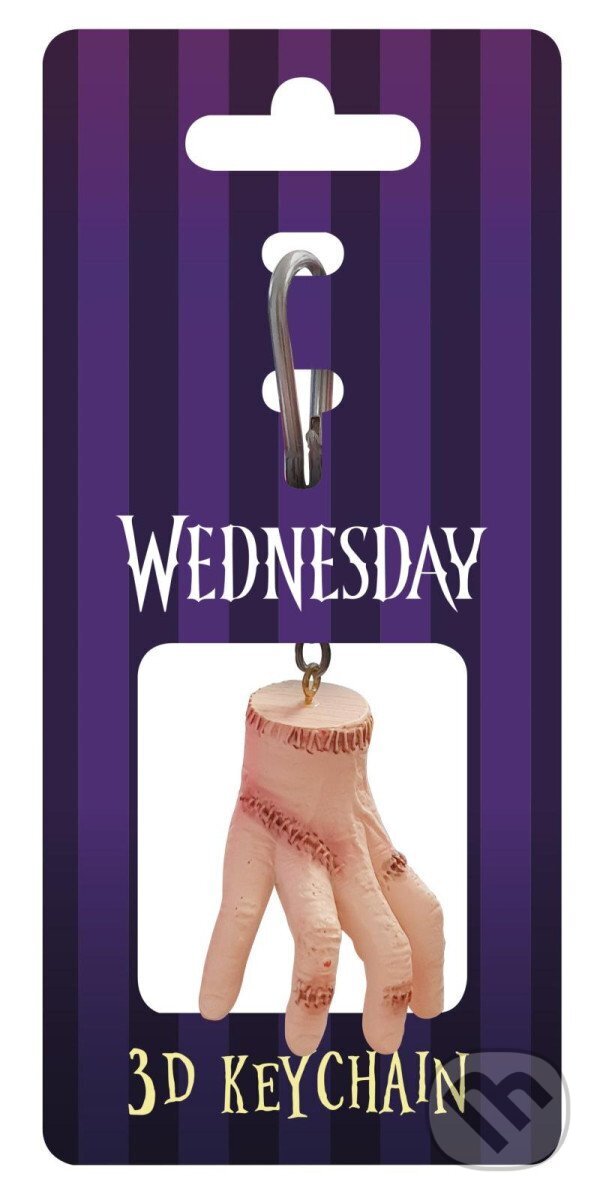 Levně Wednesday Kľúčenka 3D
