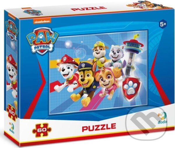 Levně Labková patrola: Hurá do akcie - puzzle z kategorie 15 – 60 dielikov