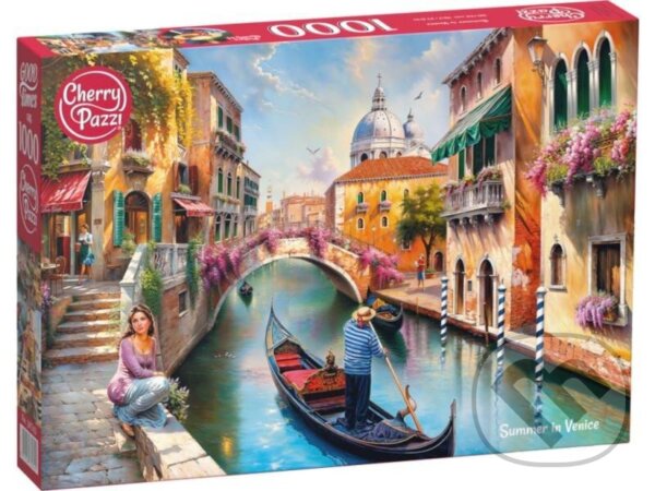 Levně Leto v Benátkách - puzzle z kategorie Mestá a stavby