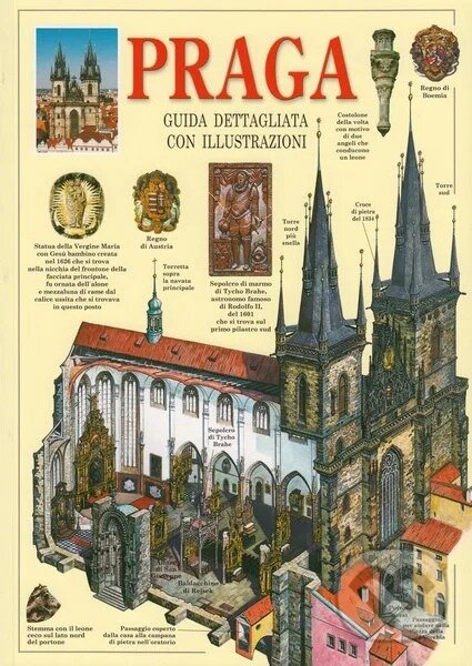 Praha - obrazový průvodce/italsky koupíte na Martinus.cz