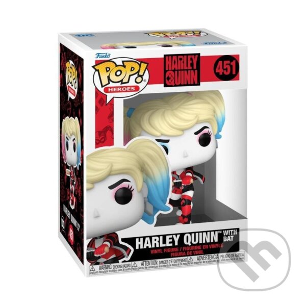Levně Funko POP Heroes: DC - Harley Quinn with Bat