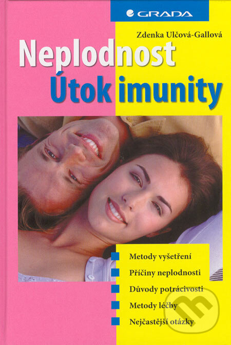 Kniha: Neplodnost - útok imunity (Zdenka Ulčová-Gallová). Grada, 2006