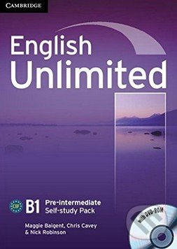 English Unlimited - Pre-intermediate - Self-study Pack - Maggie Baigent, Chris Cavey, Nick Robinson, Cambridge University Press, 2010