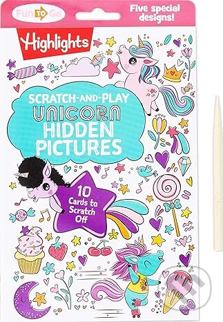 Levně Scratch-And-Play Unicorn Hidden Pictures - Highlights - kniha z kategorie Naučné knihy