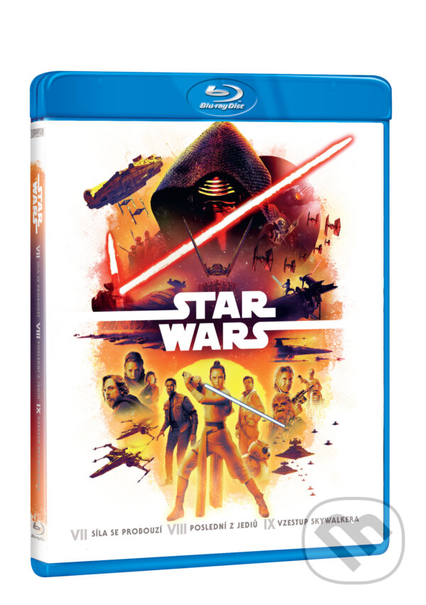 Levně Star Wars epizody VII-IX kolekce 6BD (3BD+3BD bonus) - film z kategorie Akčné sci-fi