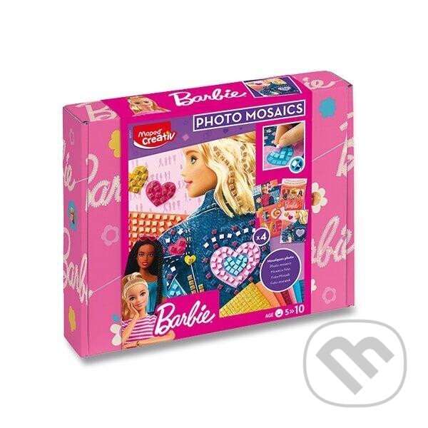 Levně Kreatívna sada Photo Mosaics Barbie