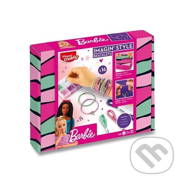 Levně Kreatívna sada Imagin´Style Bracelets Barbie