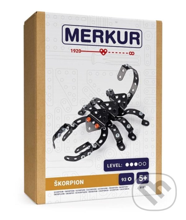 Levně Merkur Broučci Škorpion 93 dílků - hra z kategorie Stavebnice