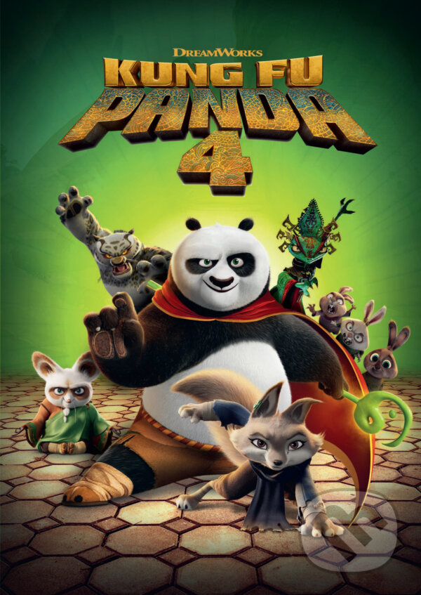 Film: Kung Fu Panda 4 (SK) (Mike Mitchell a Stephanie Stine) (DVD)