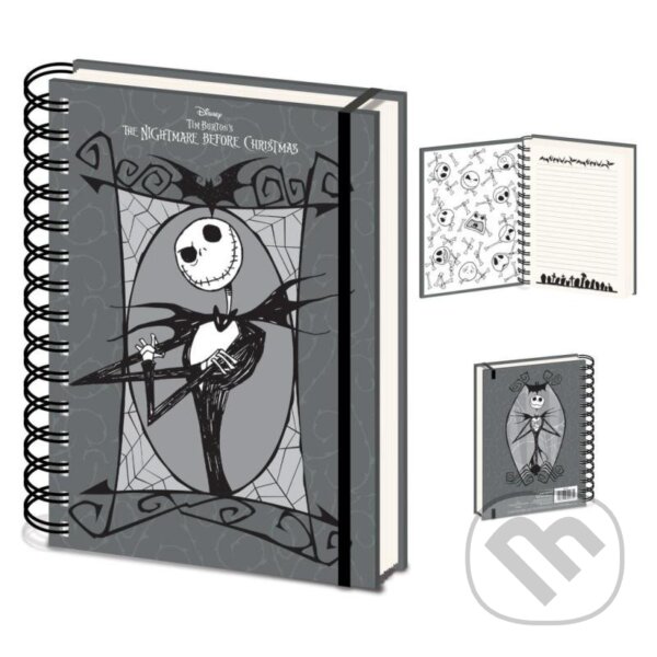 Levně The Nightmare Before Christmas Blok krúžkový