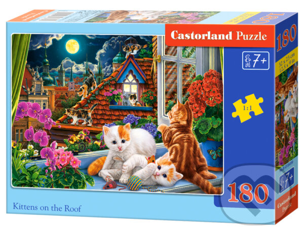 Puzzle: Kittens on the Roof (Castorland). Castorland, 2024