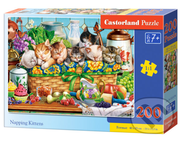 Puzzle: Napping Kittens (Castorland)