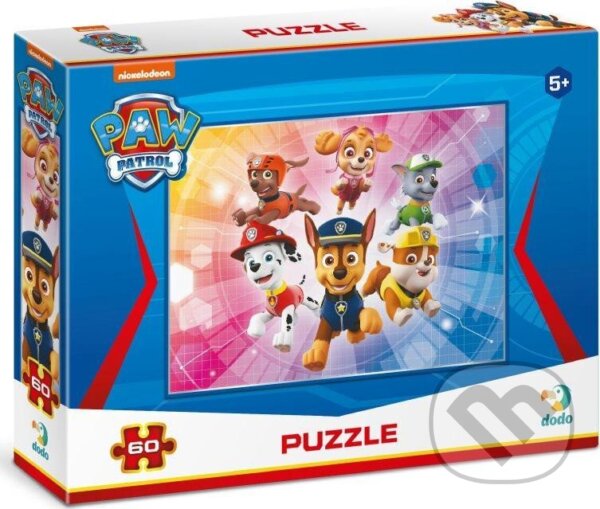 Levně Puzzle Tlapková patrola: Super parta - puzzle z kategorie 60 – 300 dielikov