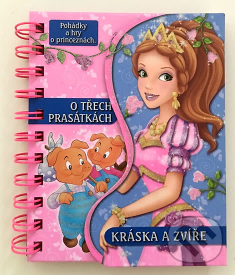 Levně O třech prasátkách / Kráska a zvíře (Pohádky a hry o princeznách) - kniha z kategorie Rozprávky