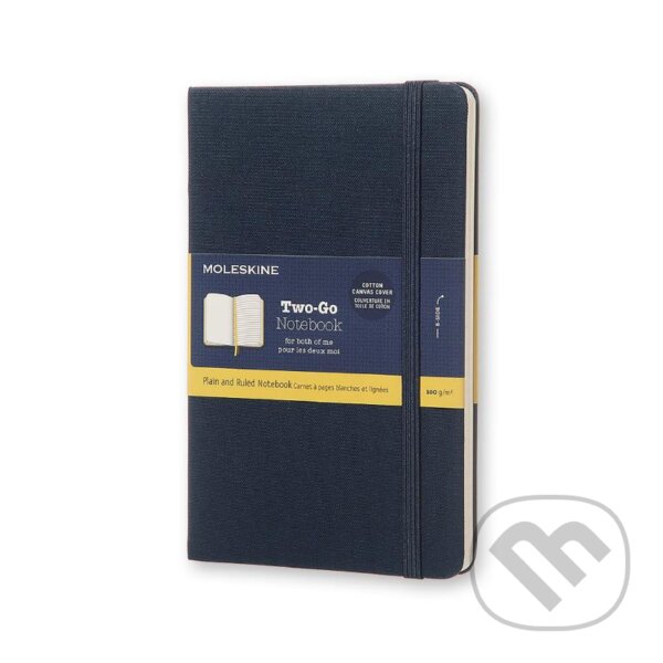 Moleskine - zápisník Two-go tmavomodrý (Moleskine)