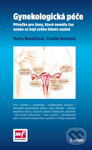 Kniha: Gynekologická péče (Kamila Nouzová a Marta Nováčková). Mladá fronta, 2016