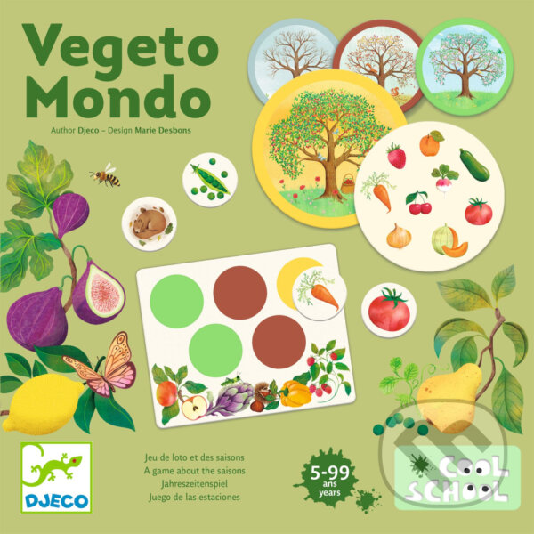 Levně Rastliny sveta (Vegeto Mondo): loto, určovanie ročných období - hra z kategorie Ostatné