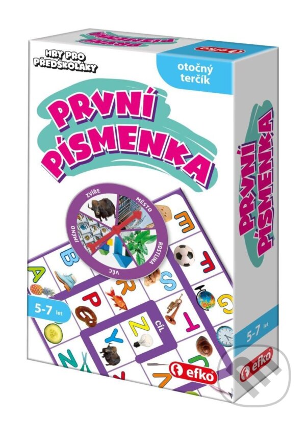 Levně Hry pro předškoláky - První písmena - hra z kategorie Vzdelávacie hry
