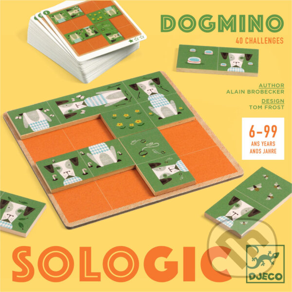 Spoločenská hra: Domino Psy (Djeco). Djeco, 2024