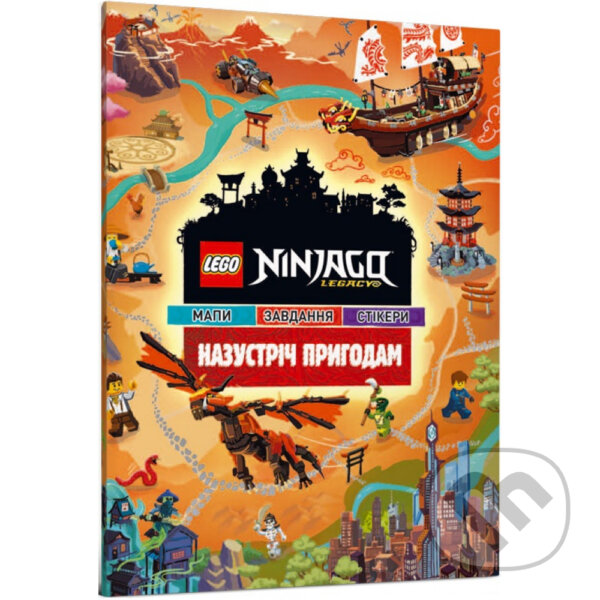 Levně Lego Ninjago Out & About - kniha z kategorie Rozprávky