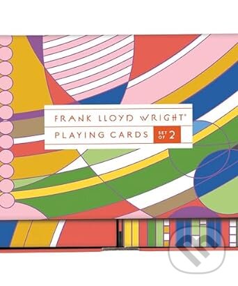Levně Frank Lloyd Wright Playing Card Set - Sarah McMenemy, Frank Lloyd Wright (Ilustrátor)