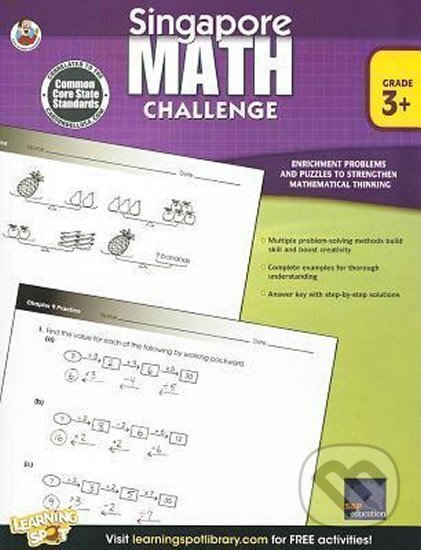 Kniha: Singapore Math Challenge, Grades 3 - 5 (neuveden). , 2013