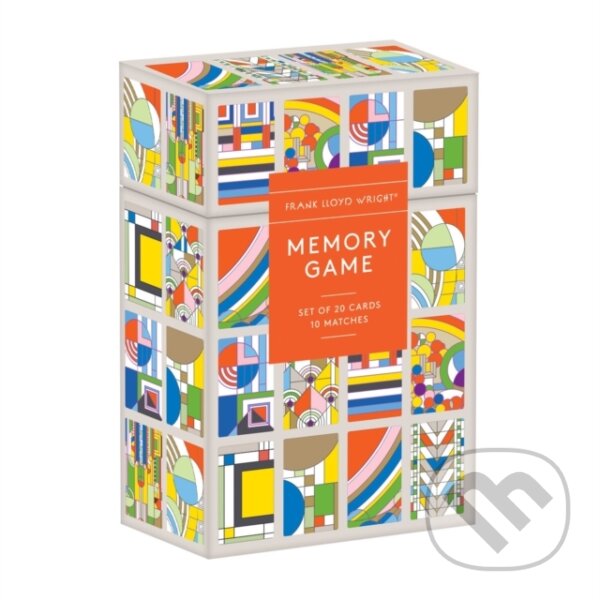 Levně Frank Lloyd Wright Memory Game - hra z kategorie Karty, hlavolamy