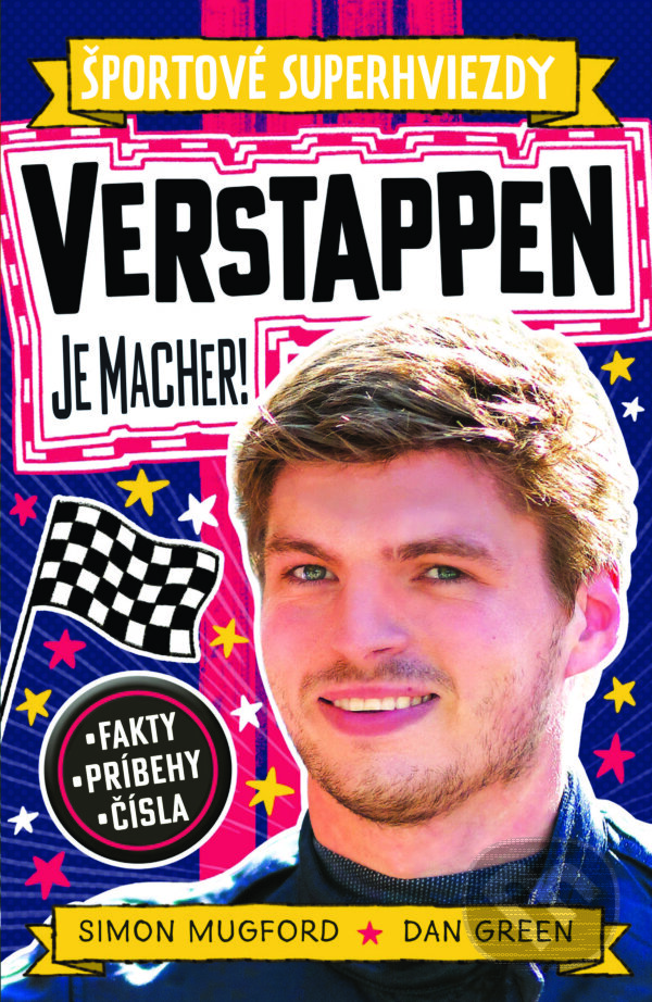 E-kniha: Verstappen je macher! (Simon Mugford). Slovart, 2024