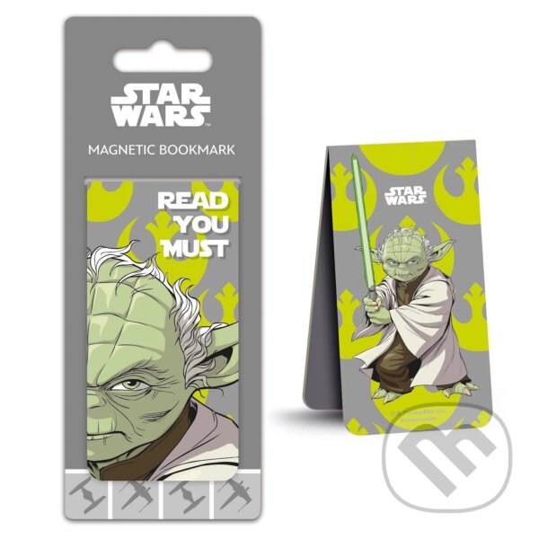 Levně Magnetická záložka Star Wars - Yoda