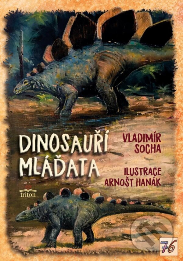 Kniha: Dinosauří mláďata (Vladimír Socha)