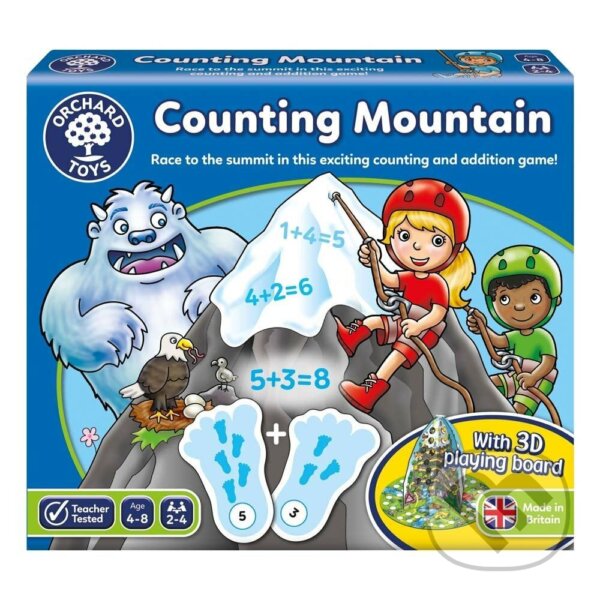 Levně Counting Mountain (Honí tě yeti) - hra z kategorie Ostatné