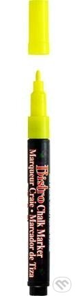 Levně MARVY 482-F5 Křídový popisovač fluo žlutý 2 mm