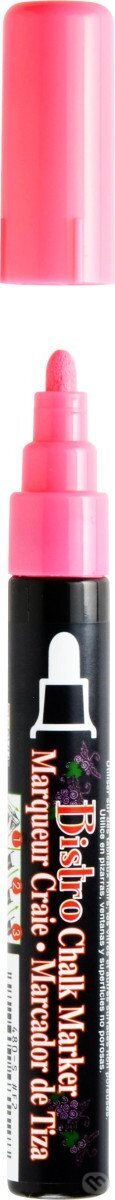 Levně Marvy 480-f2 Křídový popisovač fluo červený 2-3 mm