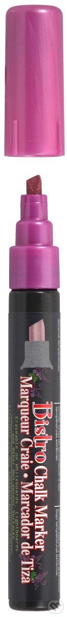 Levně Marvy 483-m2 Křídový popisovač metalický červený 2-6 mm