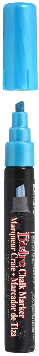 Levně Marvy 483-m3 Křídový popisovač metalický modrý 2-6 mm