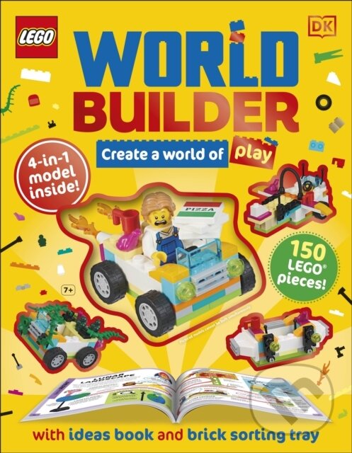 Levně LEGO World Builder (Create a World of Play with 4-in-1 Model and 150+ Build Ideas!) - kniha z kategorie Hlavolamy, doplňovačky, úlohy a hry